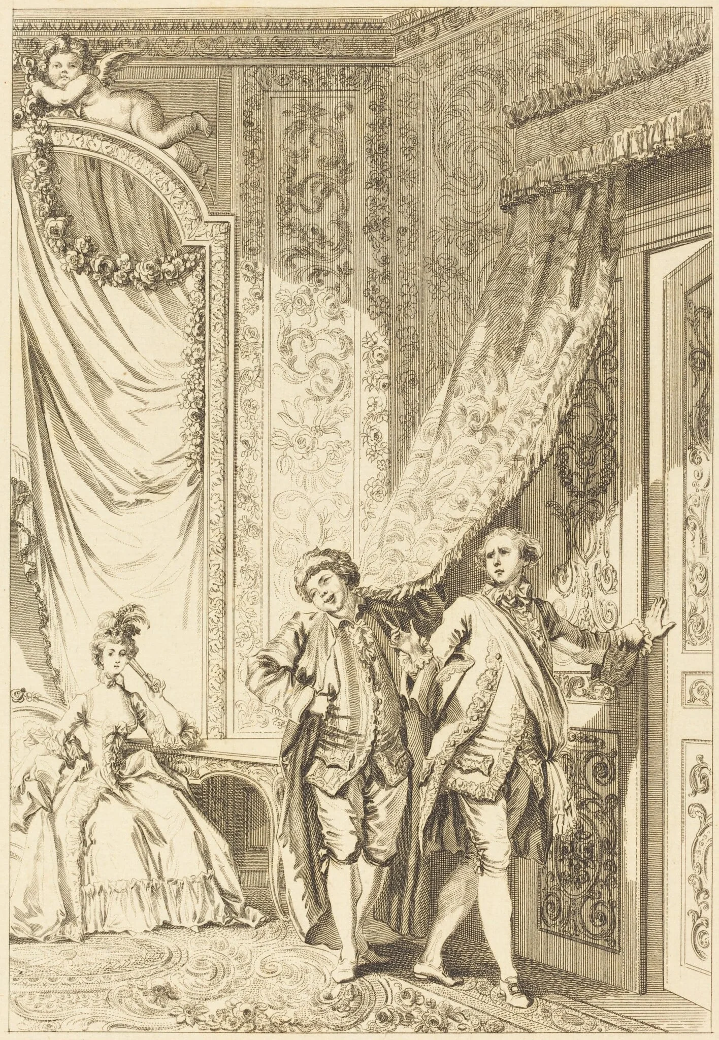 Le magnifique, detail