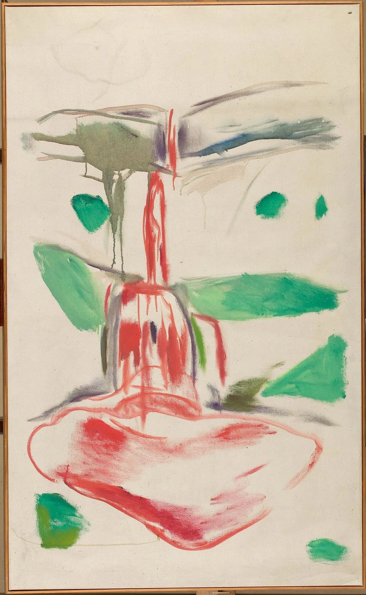 Blood Waterfall, detail