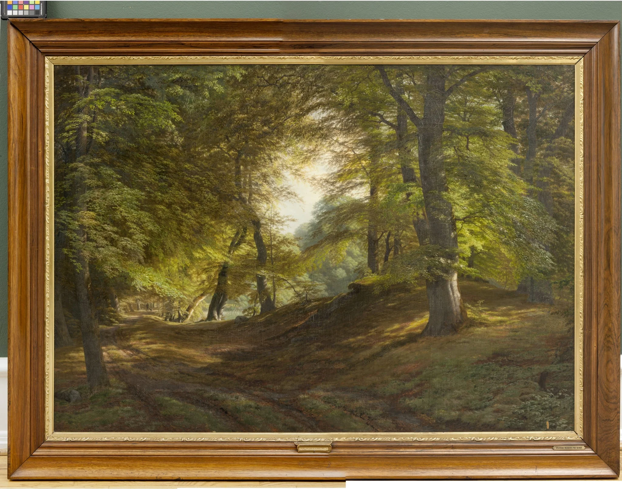 A Wood near Frederiksborg Castle, detail