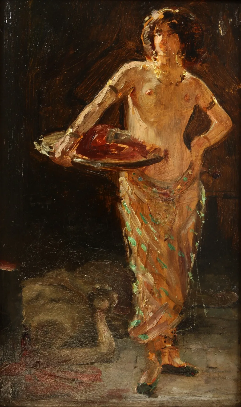 Salomé (sketch), by Severo Rodríguez Etchart, unspecified, 1850