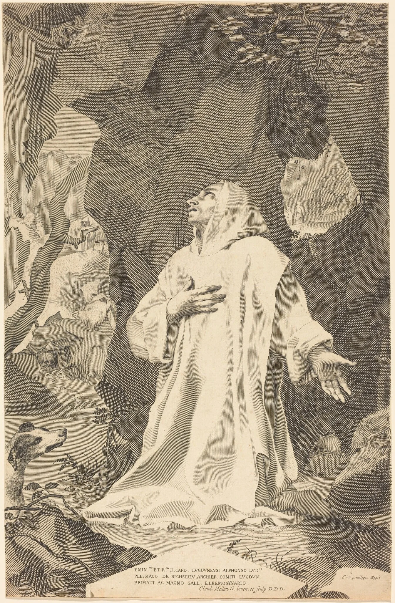 Saint Bruno, detail