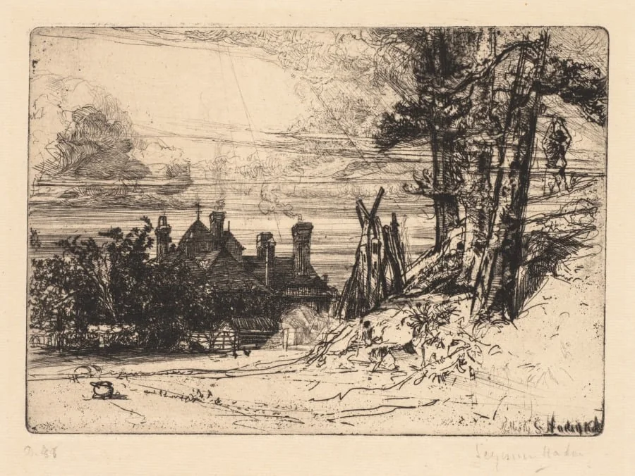 Horsley’s House at Willesley, detail