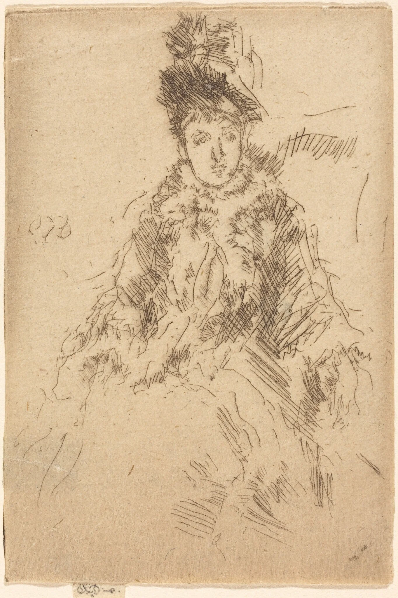 Miss Lenoir, detail
