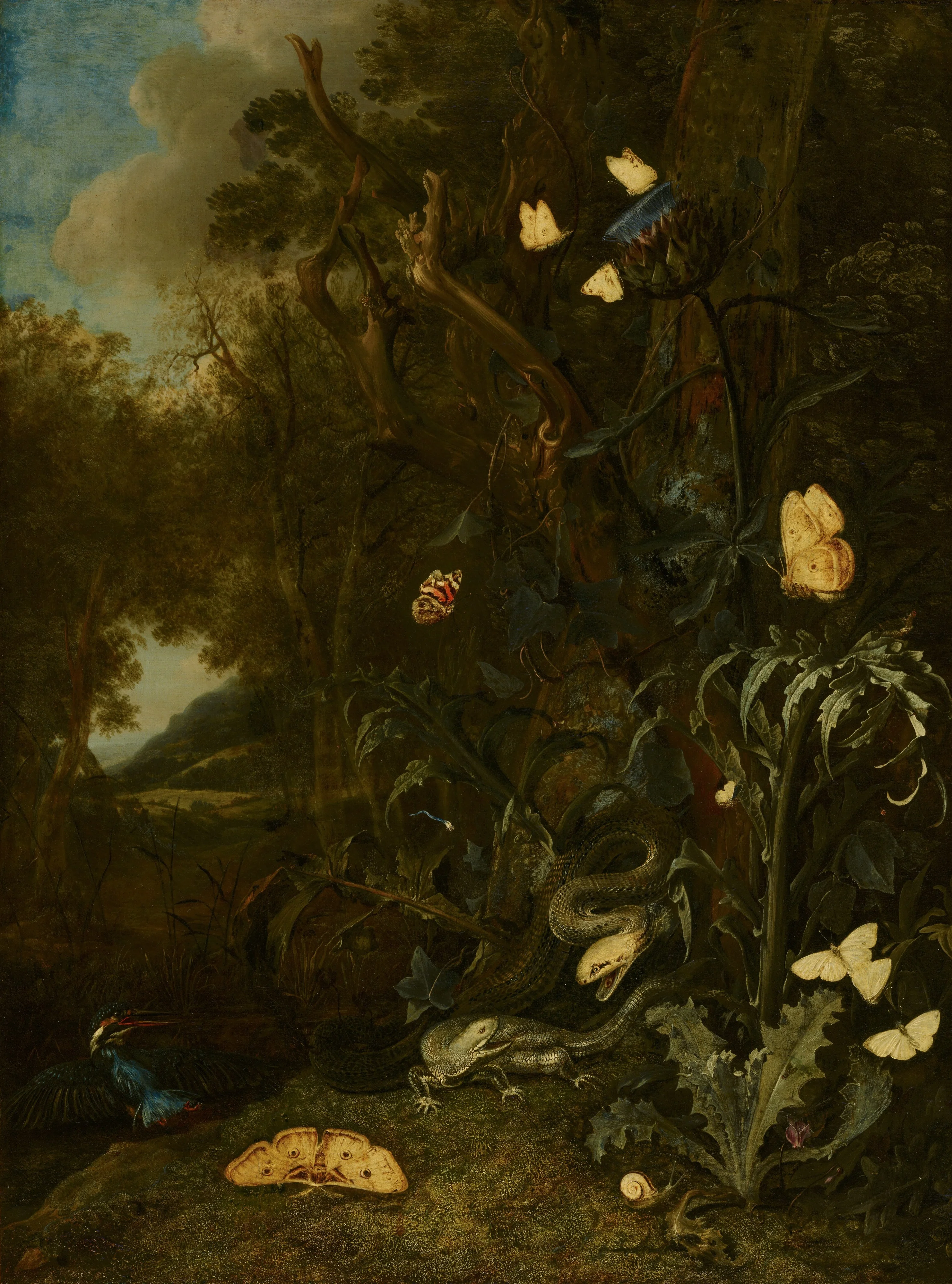 Plants and Insects, detail