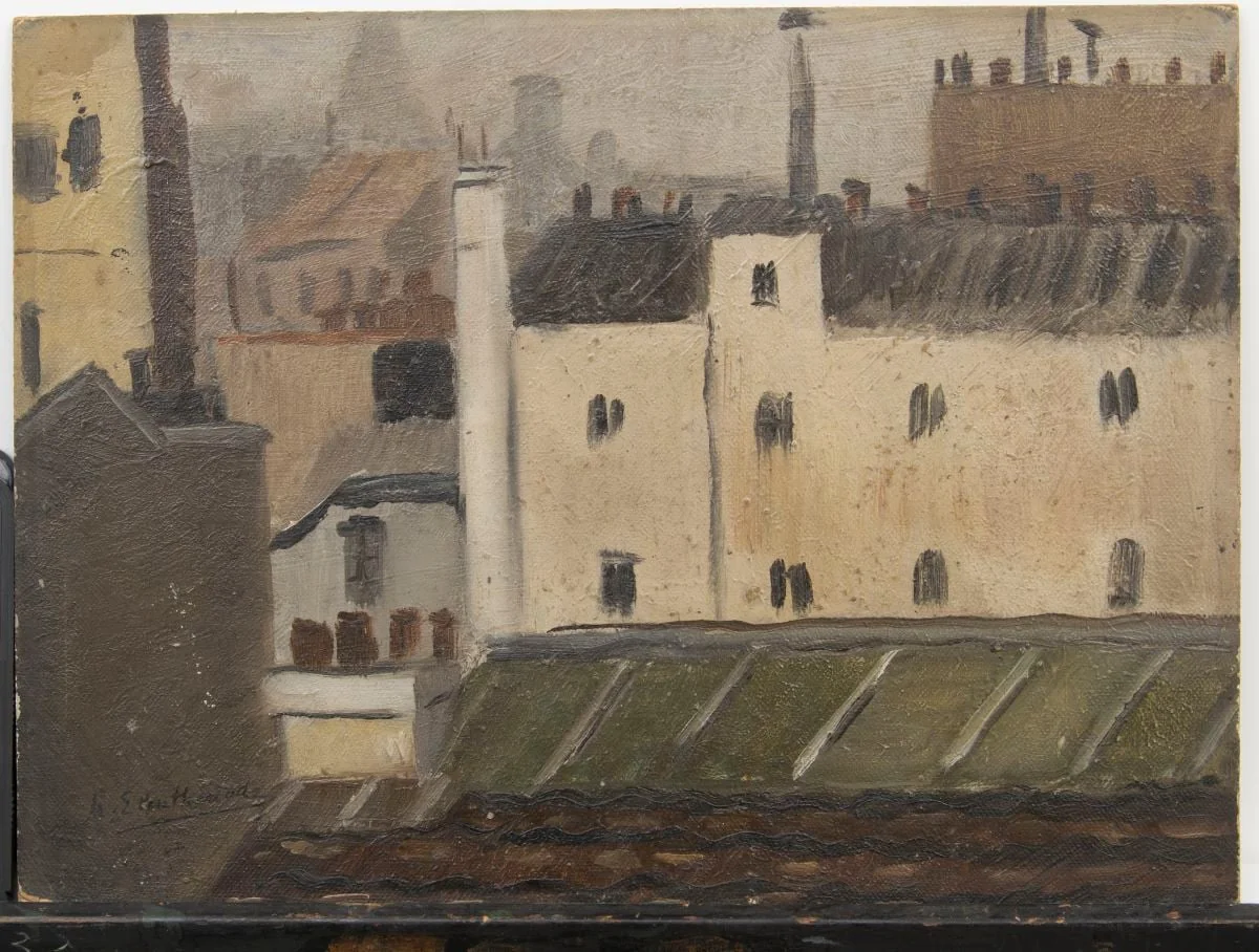 Peisaj parizian, detail