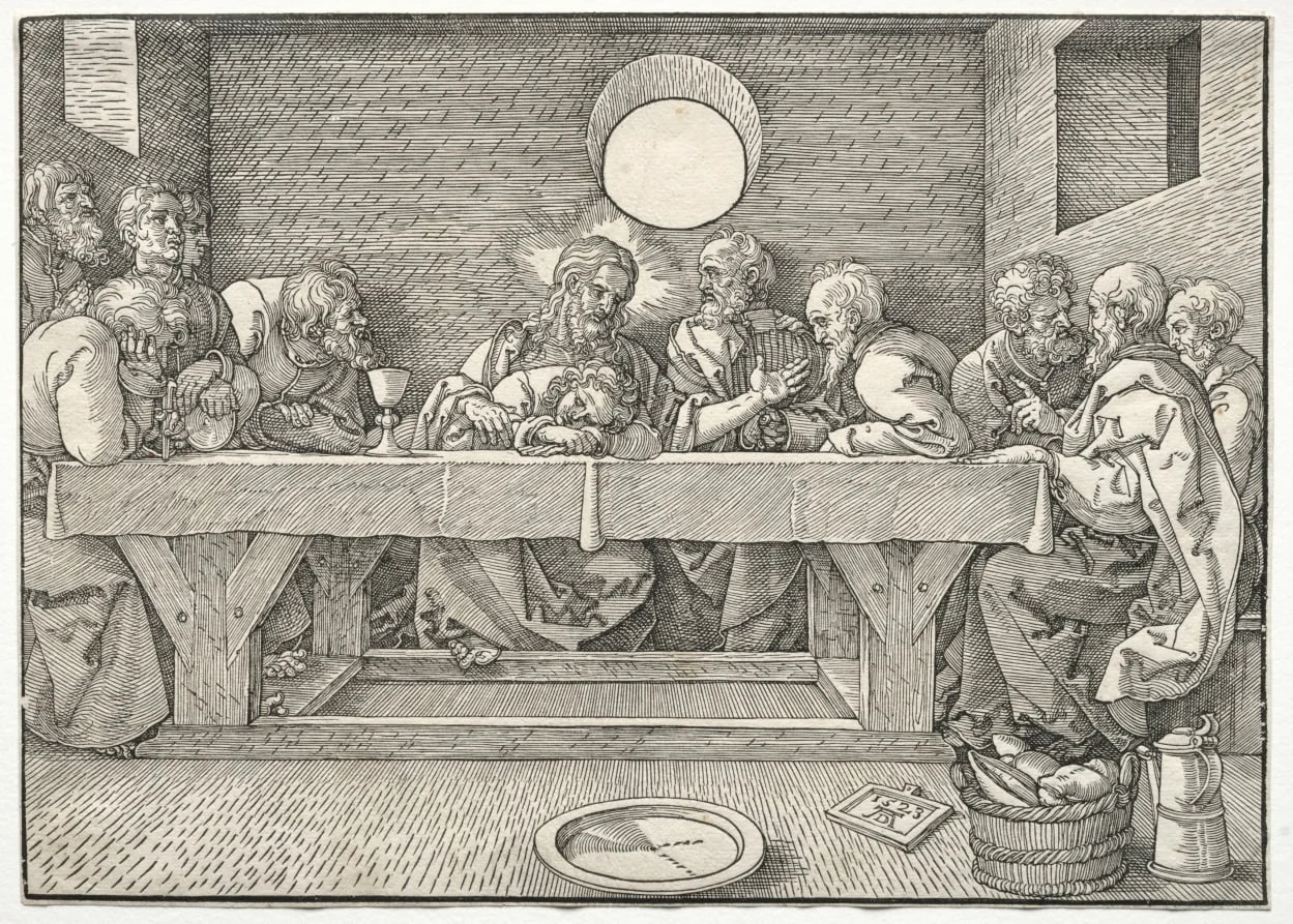 The Last Supper, detail