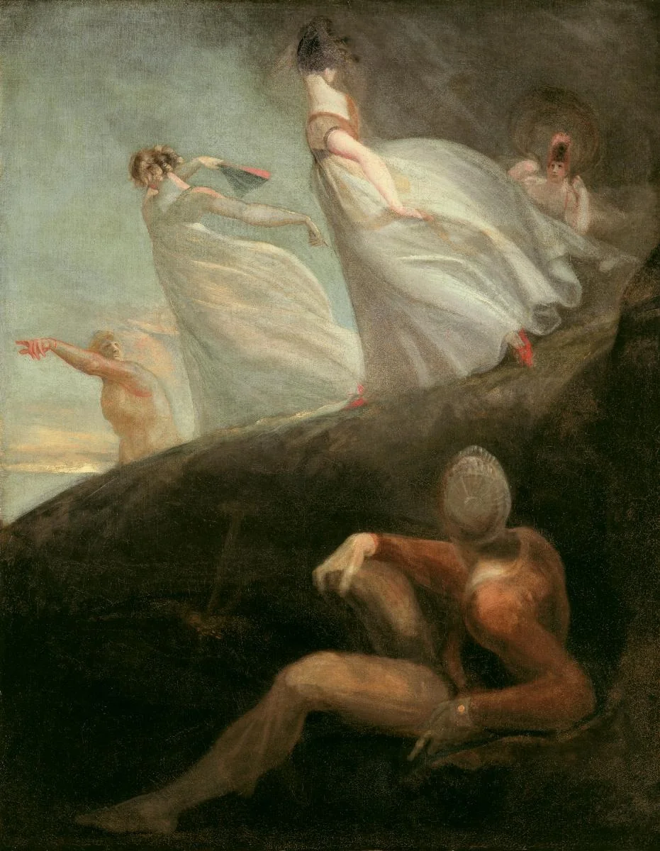 Die Damen von Hastings, detail