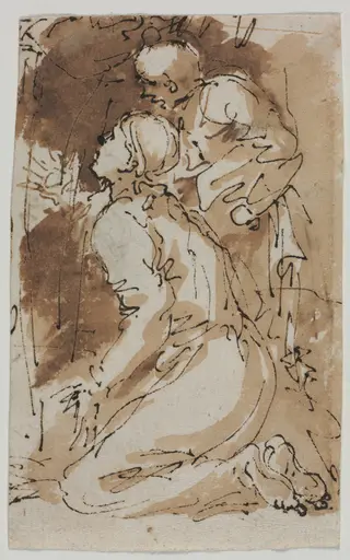 Figure Studies, by Salvator Rosa, 1644