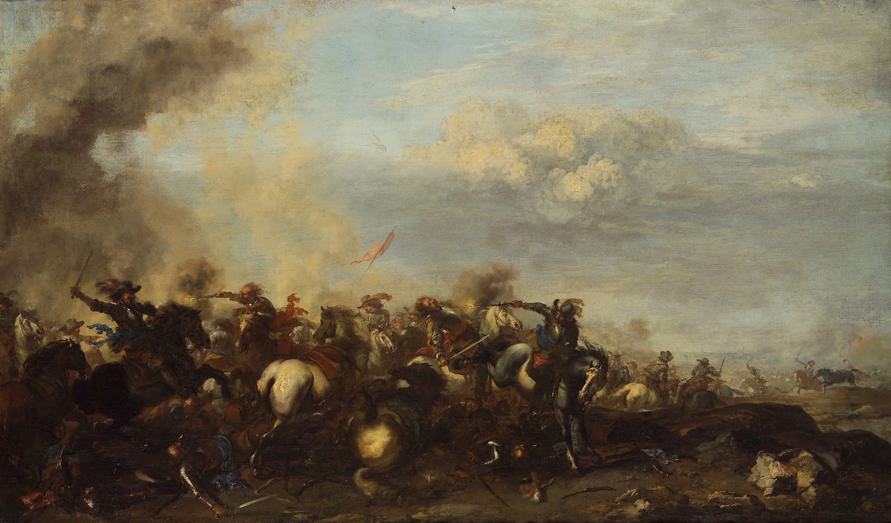Reitertreffen, detail