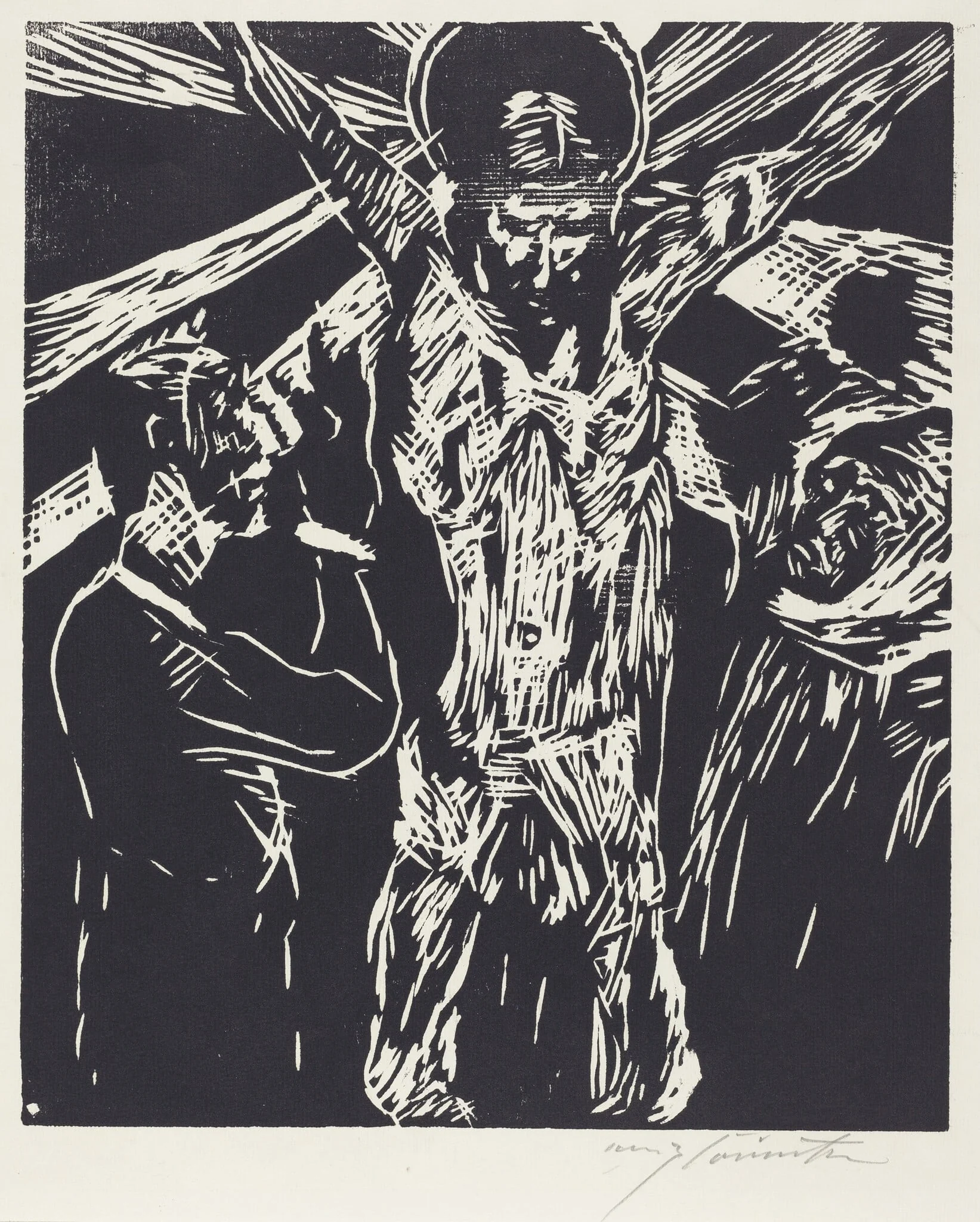 Christus am Kreuz (The Crucifixion), detail