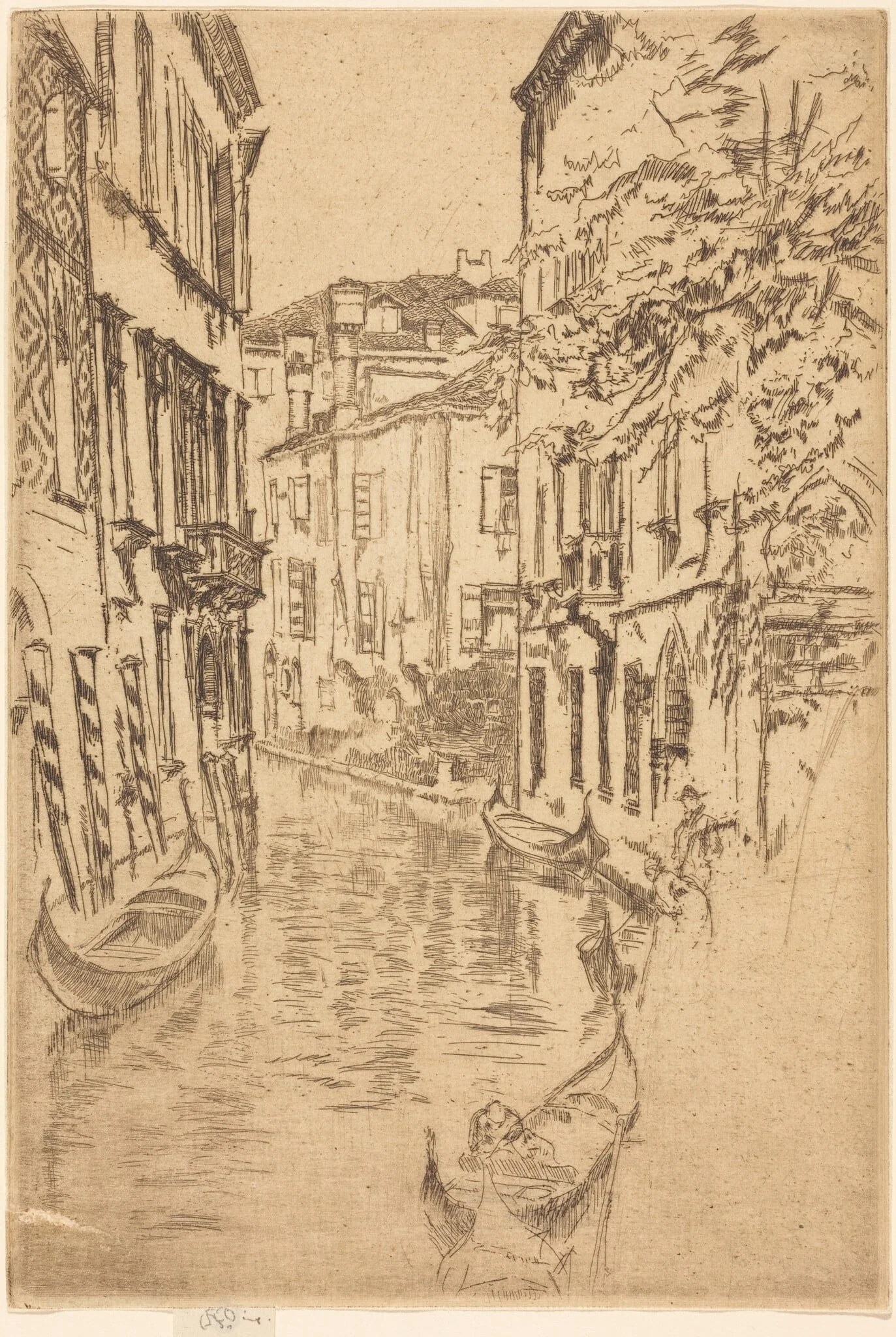 Quiet Canal, detail