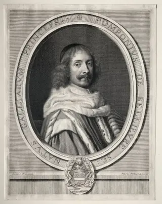 Pompone II de Bellière, by Robert Nanteuil, 1657