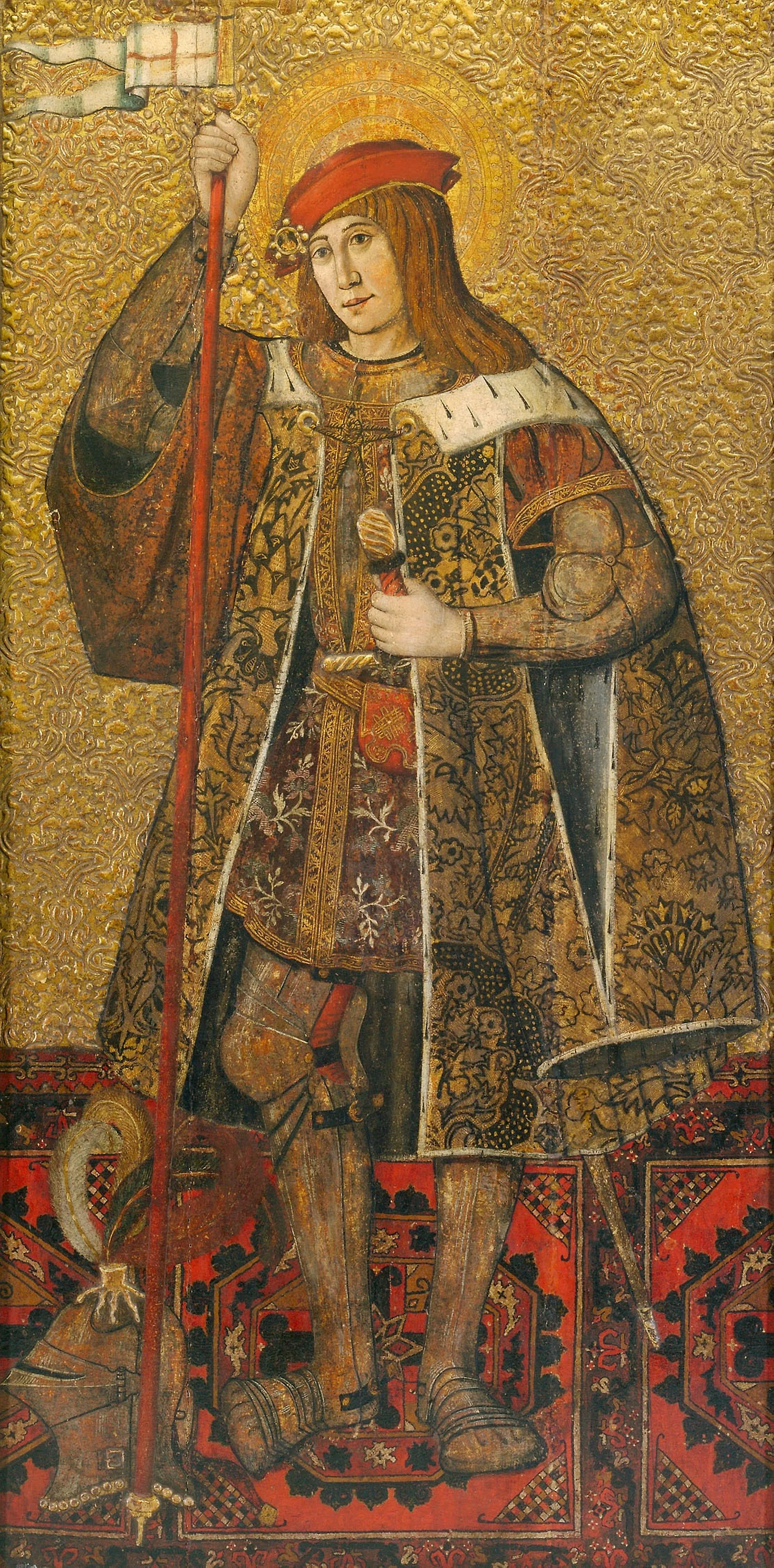 Warrior Saint, detail