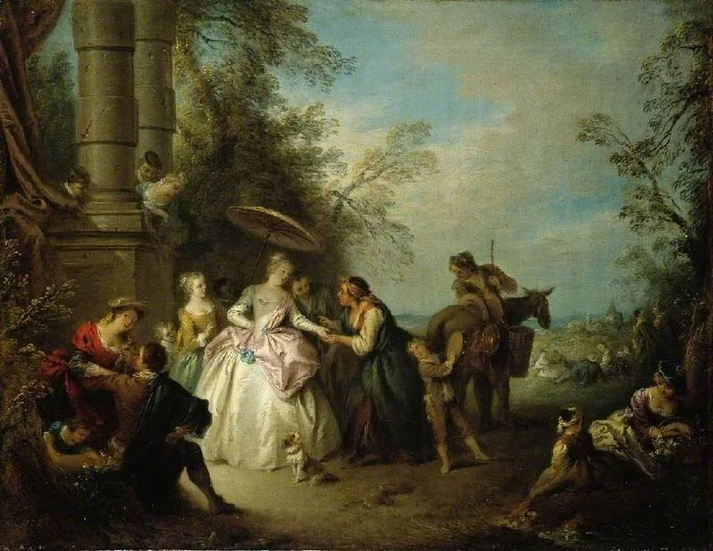La Bonne Aventure, detail