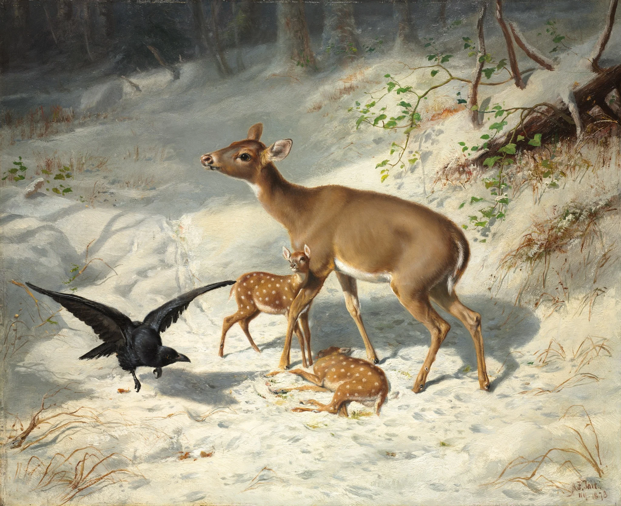 Maternal Solicitude, detail