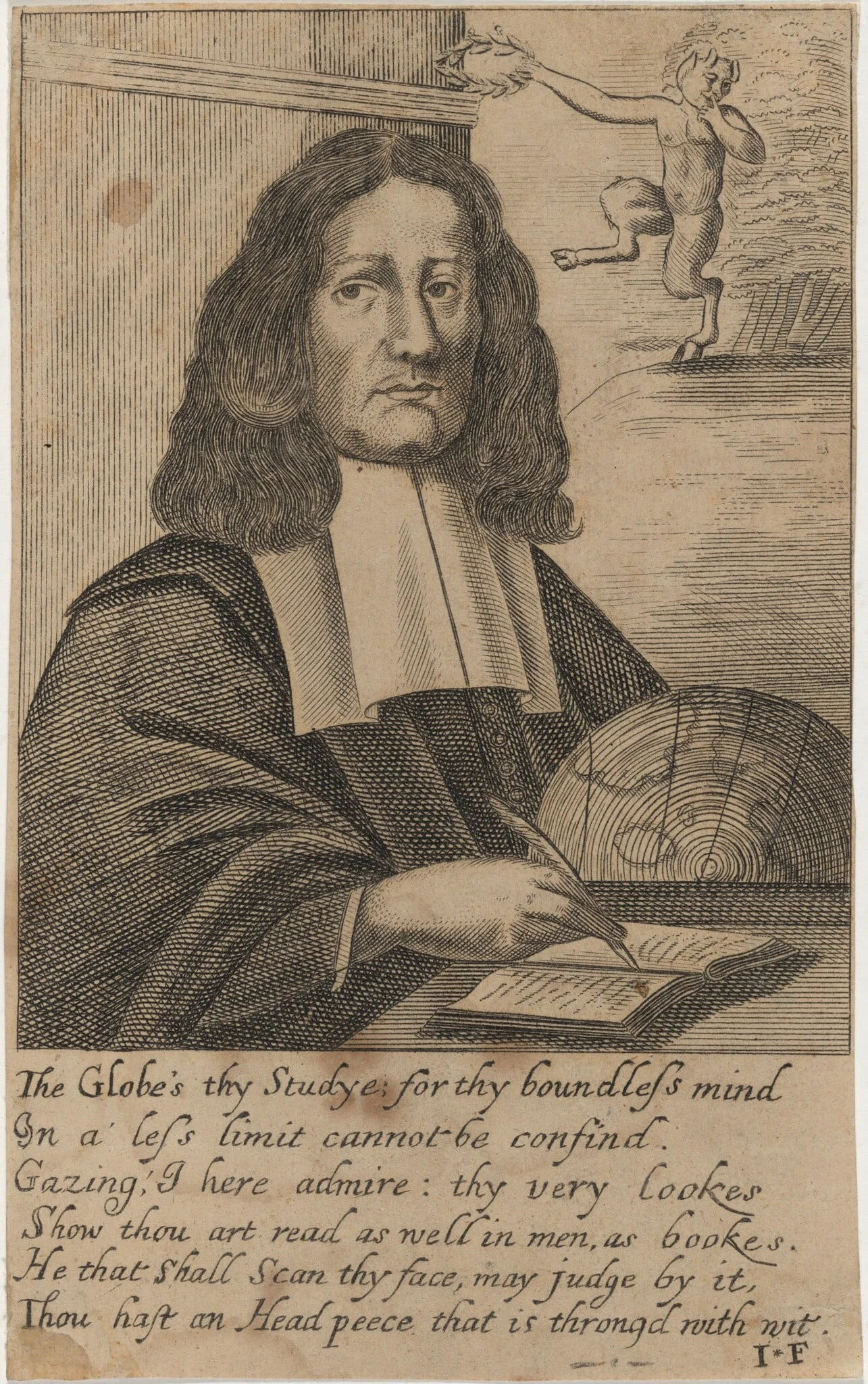 Portrait of a Geographer, detail