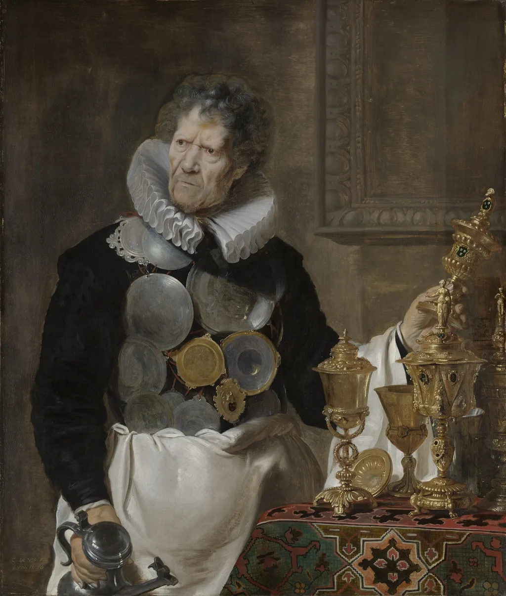 Portrait of Abraham Grapheus, by Cornelis de Vos, oil, 1619