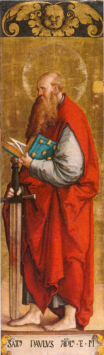 Der Heilige Paulus, detail