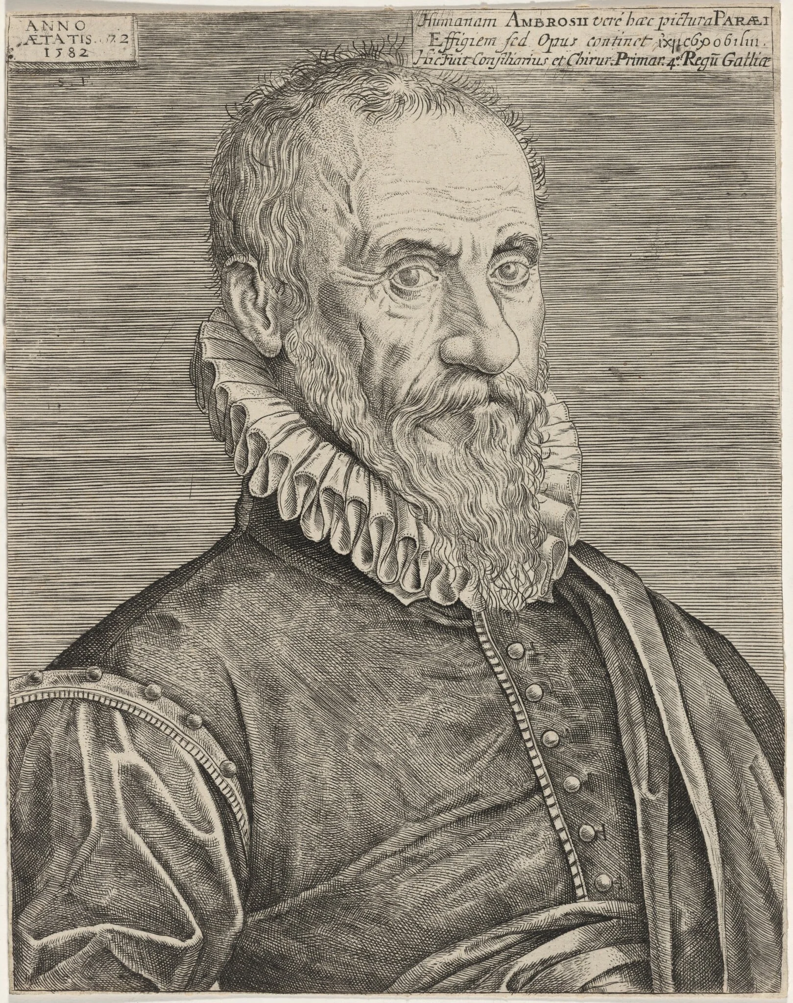 Ambrosius Parens, detail