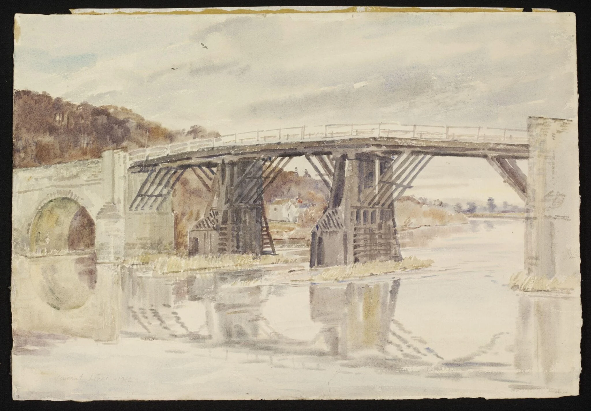 Toll Bridge, Whitney-on-Wye, detail