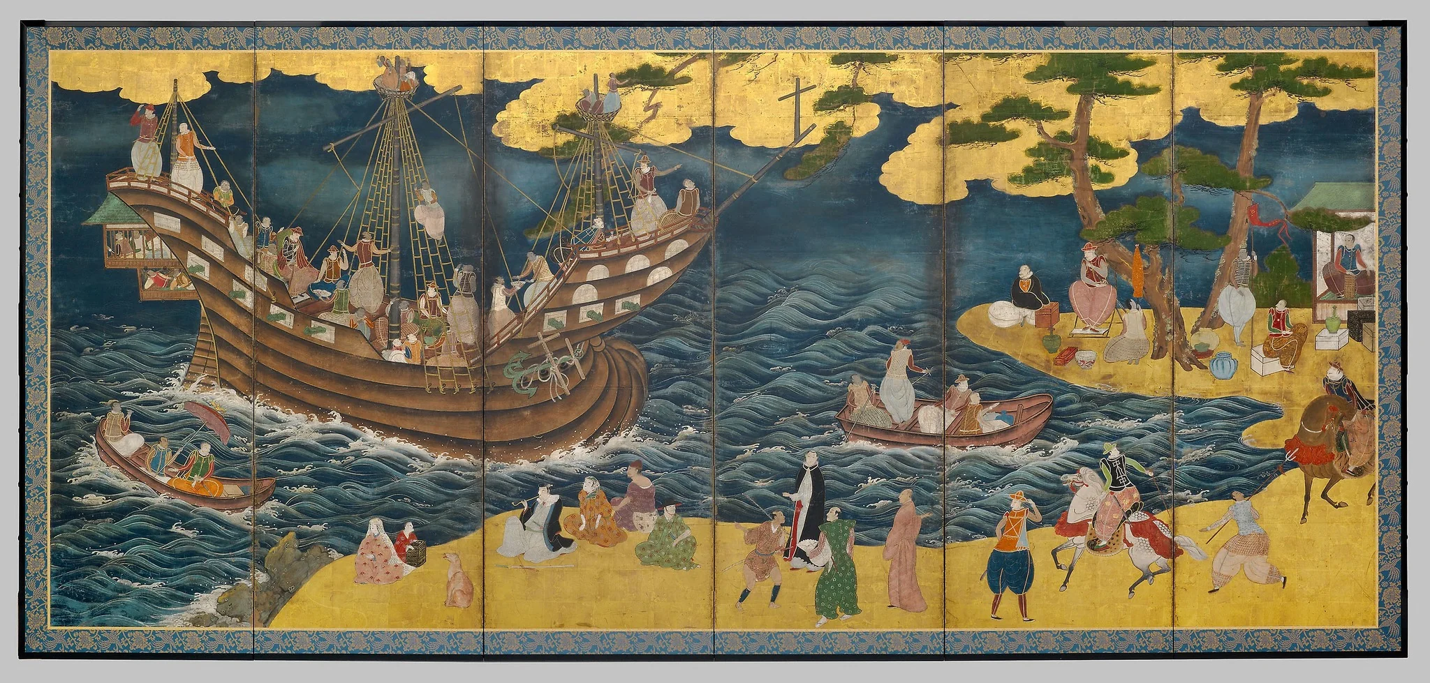 Southern Barbarians, detail