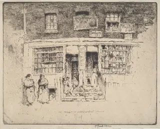 Sunlight Soap, by Joseph Pennell, ink, 1905