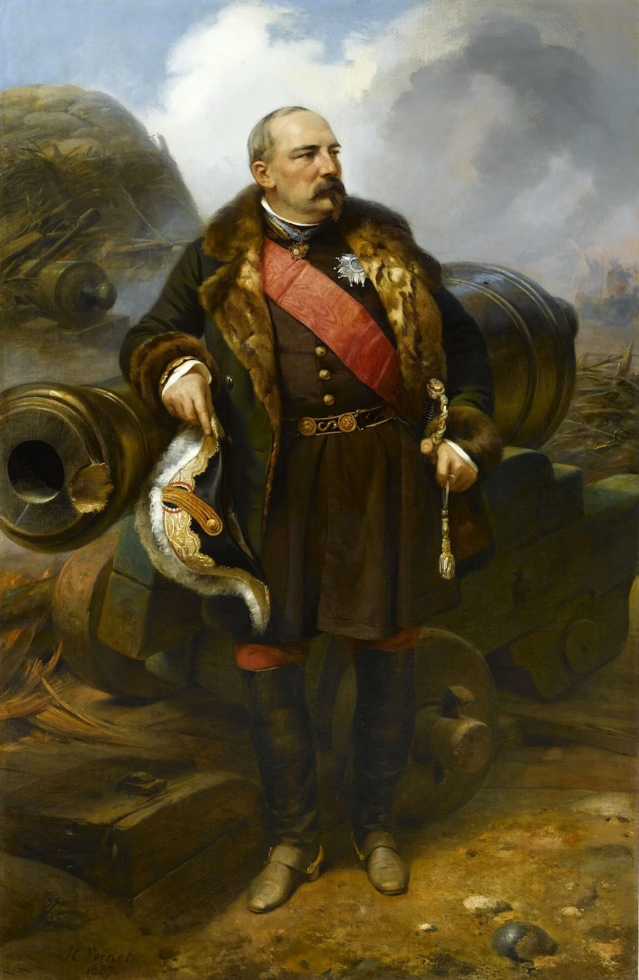Pierre-Joseph-François Bosquet, Marshal of France (1810-1861), detail
