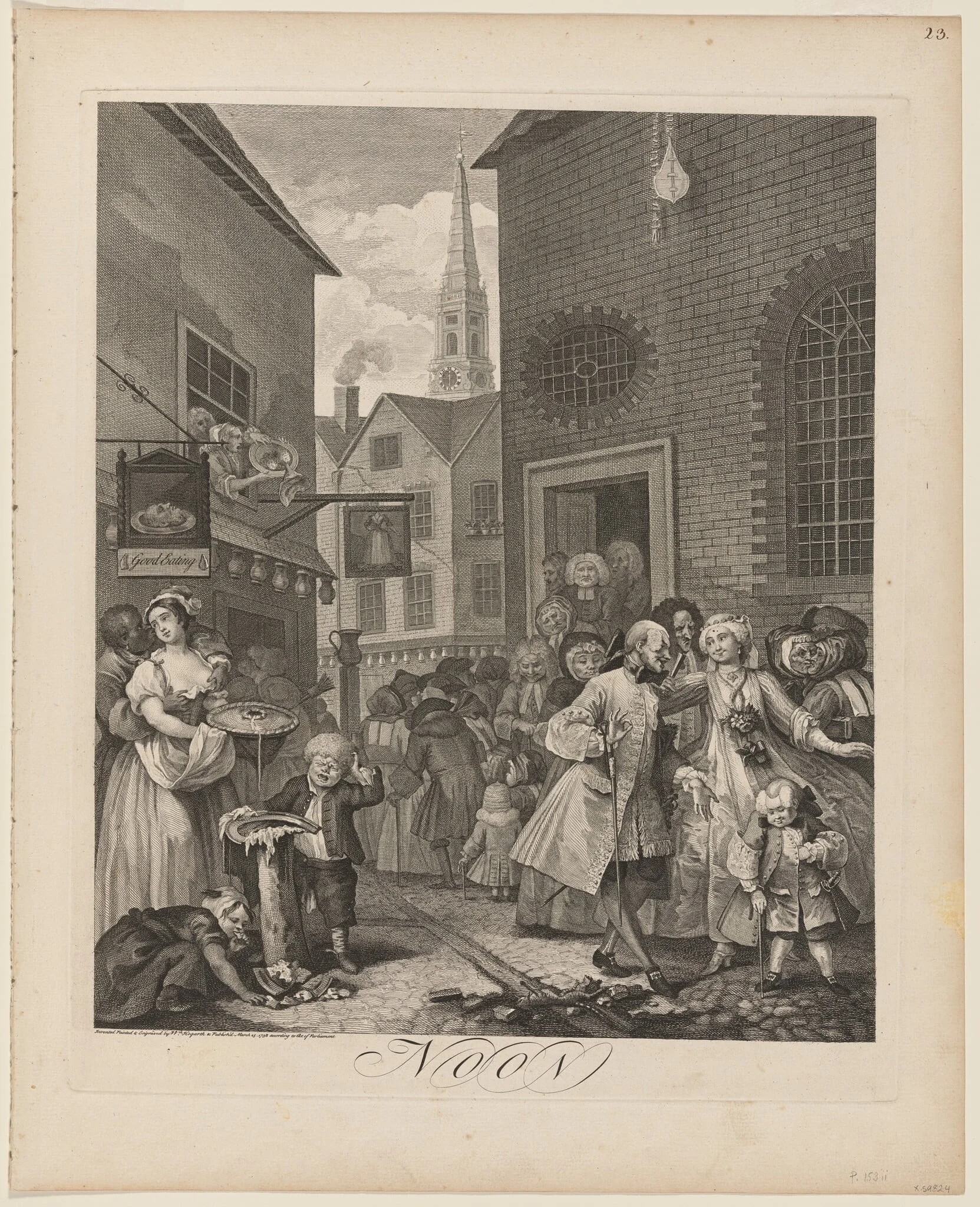 Noon, detail