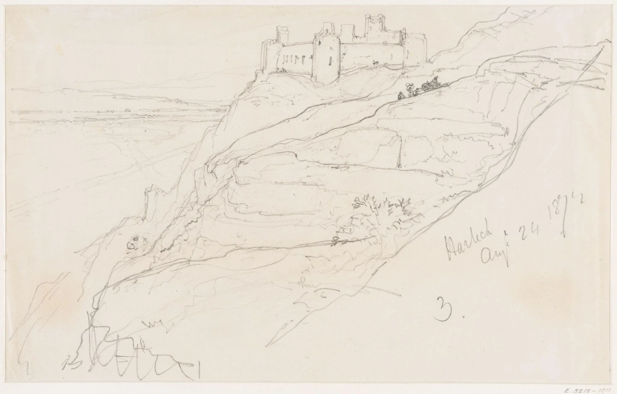 Harlech., detail