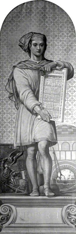 Ghiberti (1378–1455) (design for a mosaic in the Victoria and Albert Museum), detail
