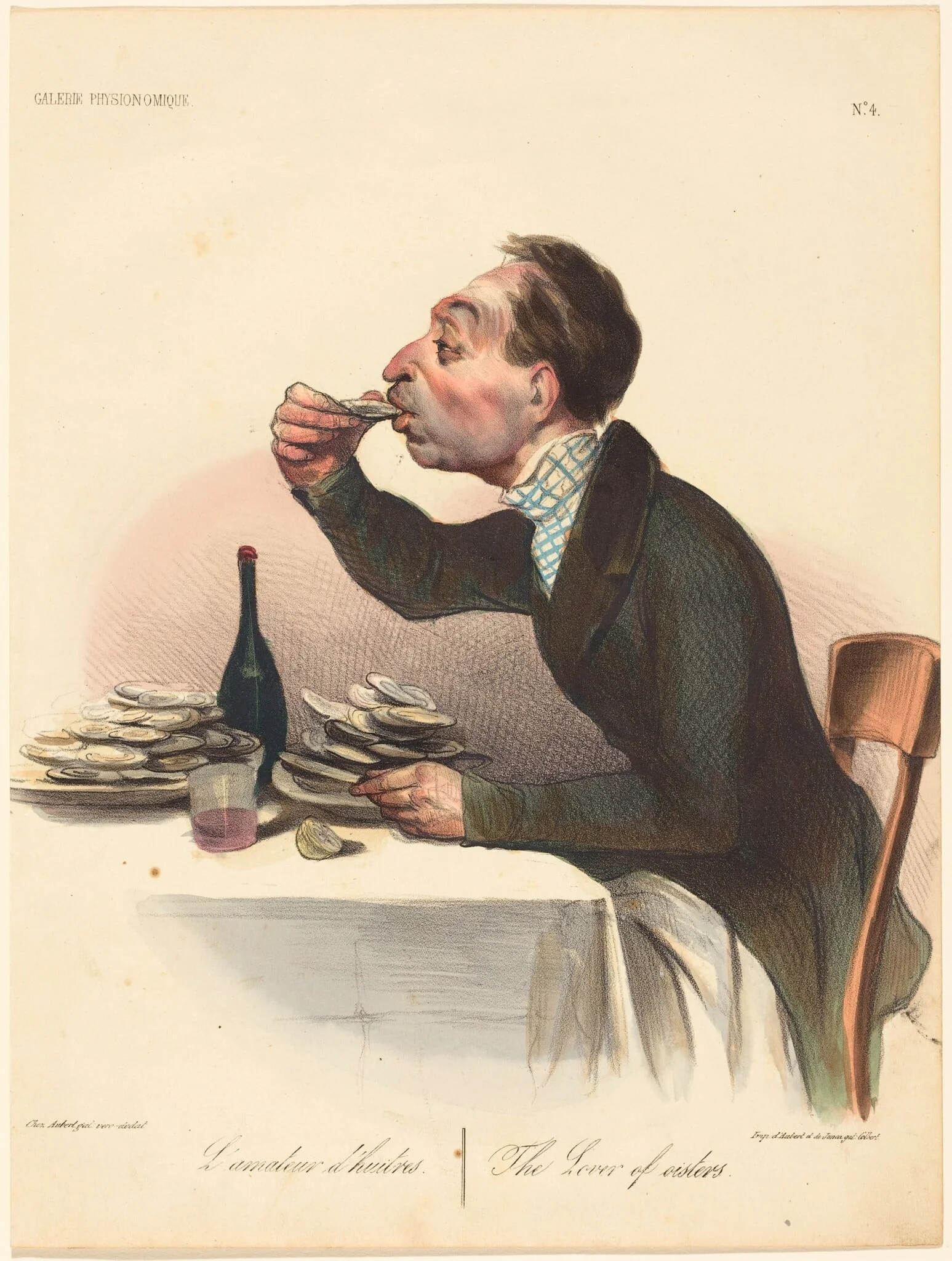 L'amateur d'huitres, detail