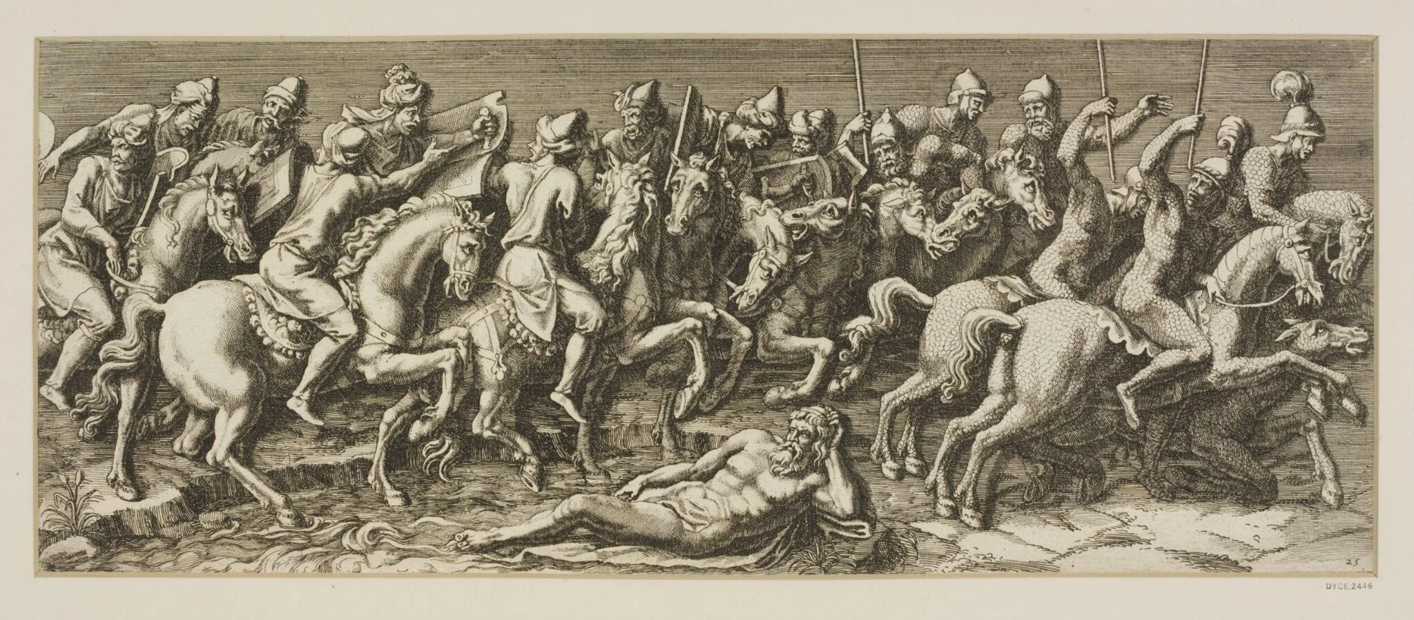 The Triumph and Entry of the Emperor Sigismund into Mantua, detail