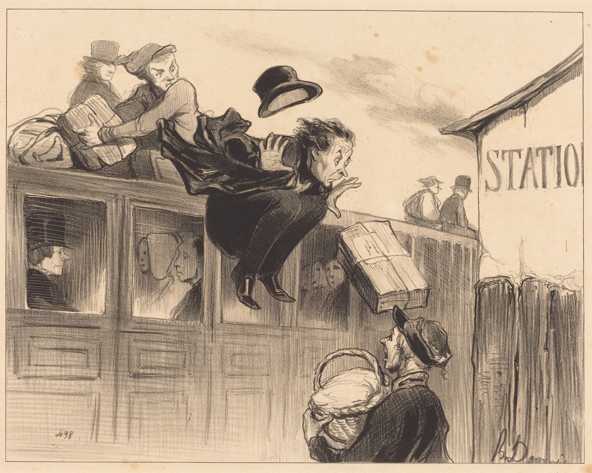 Trente secondes de station, detail