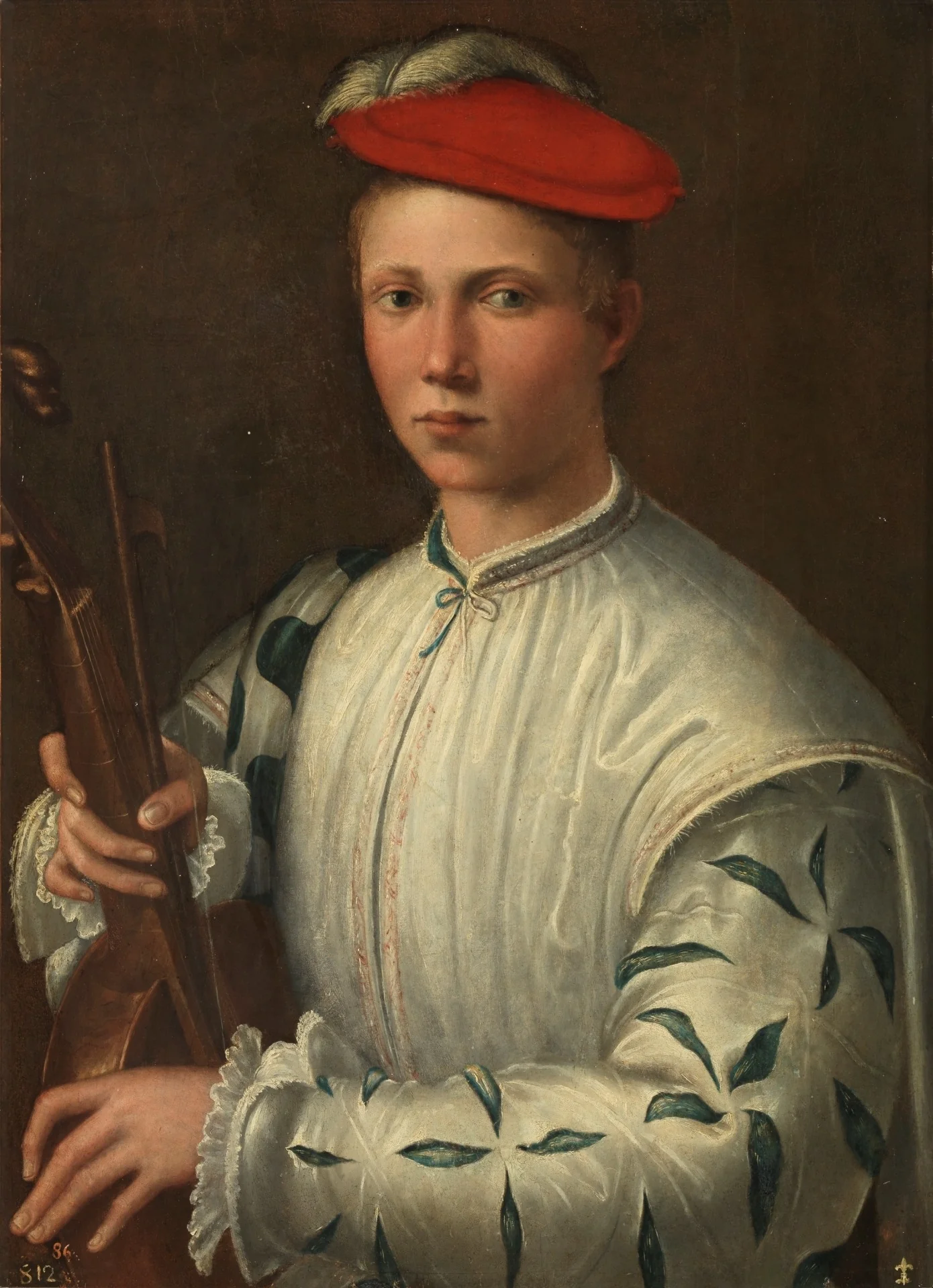 El tañedor de viola, detail
