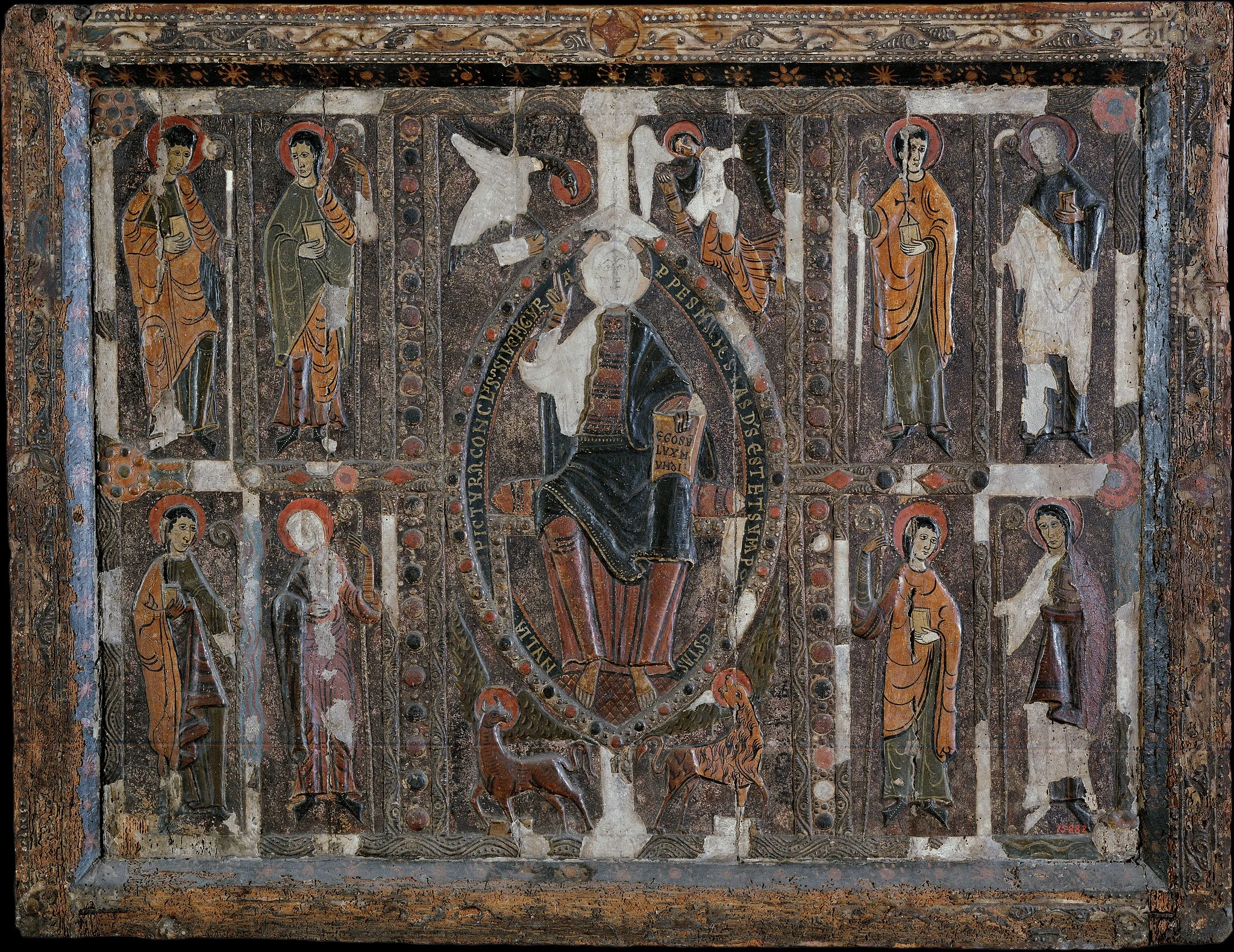 Altar frontal from Planès, detail