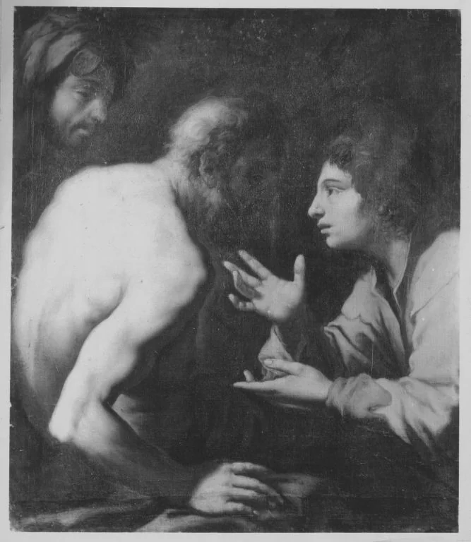 Joseph als Traumdeuter, detail
