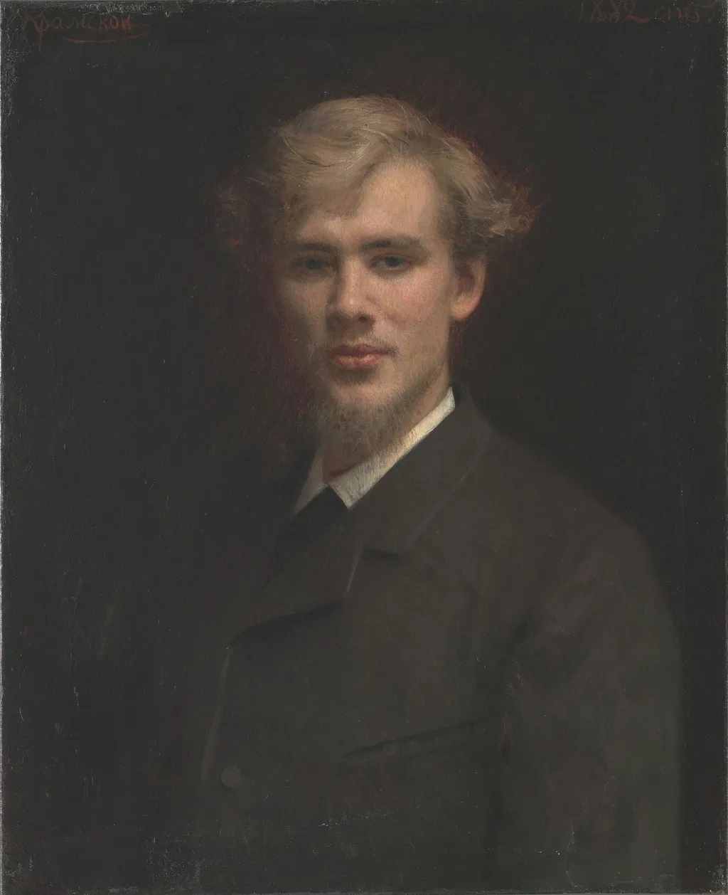 Portrait of S.S. Botkin, by Ivan Kramskoi, oil