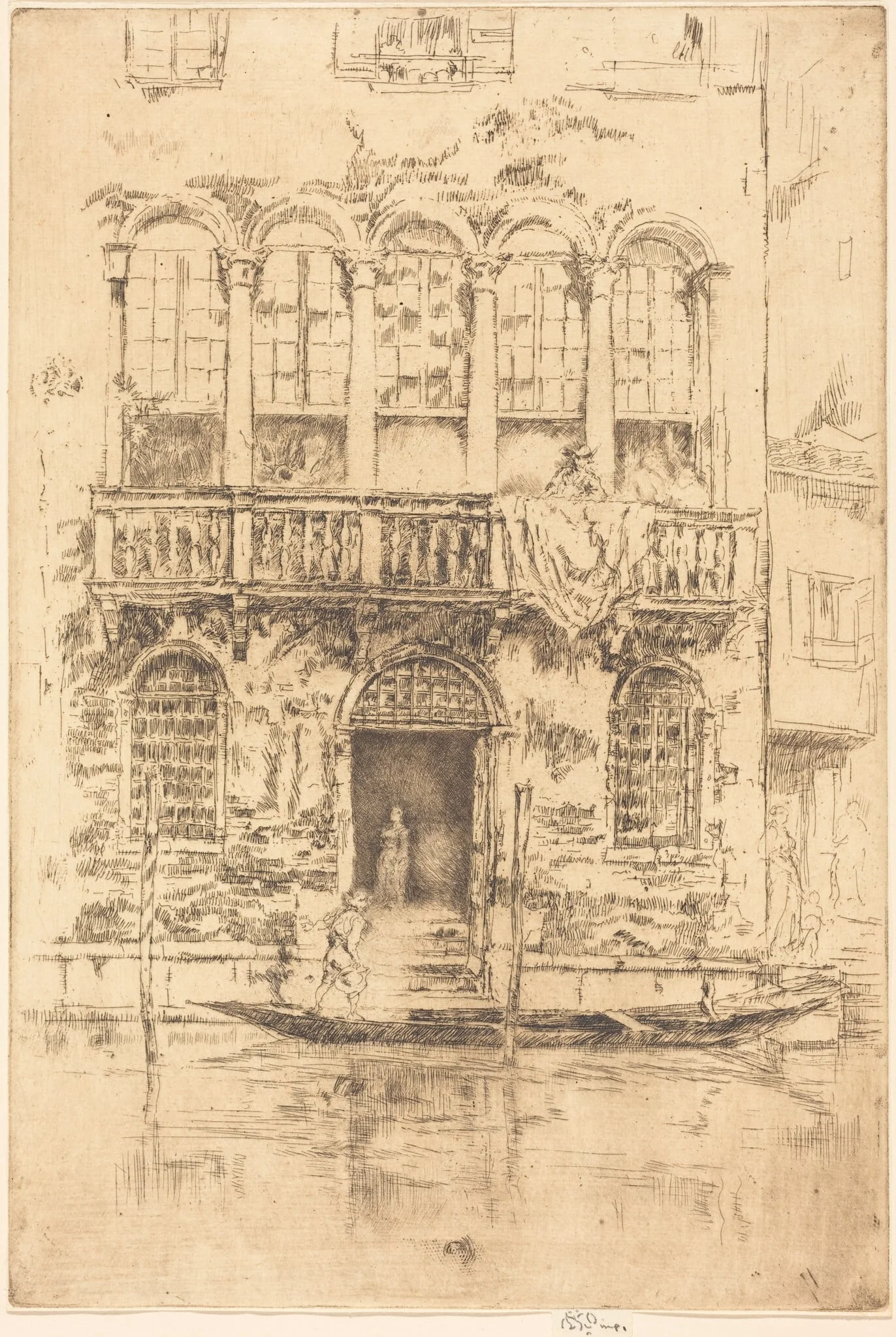 The Balcony, detail