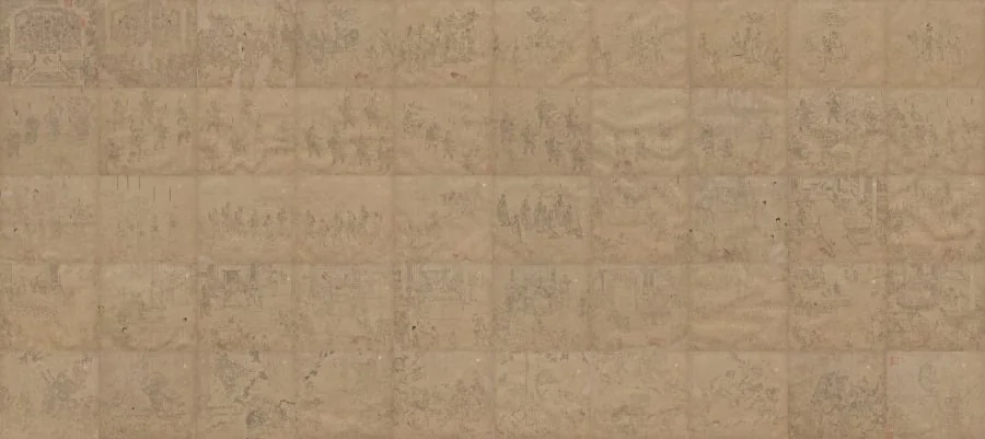 Album of Daoist and Buddhist Themes, detail