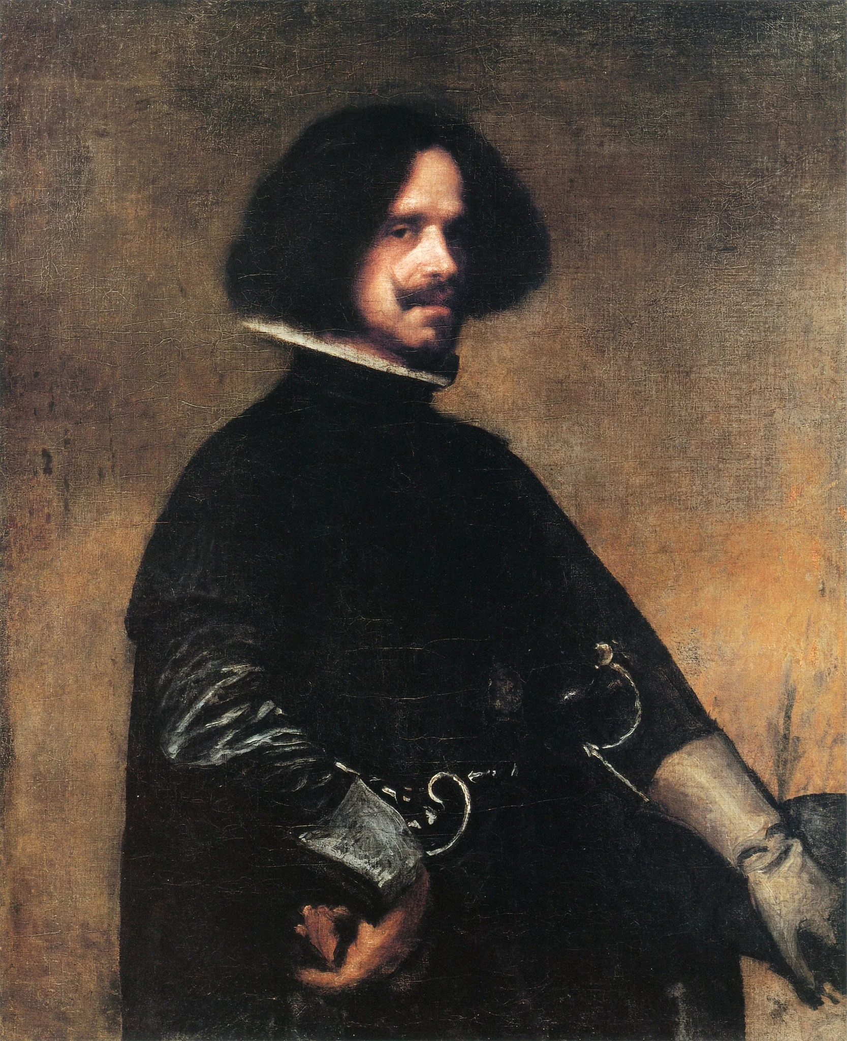 Self-portrait, detail