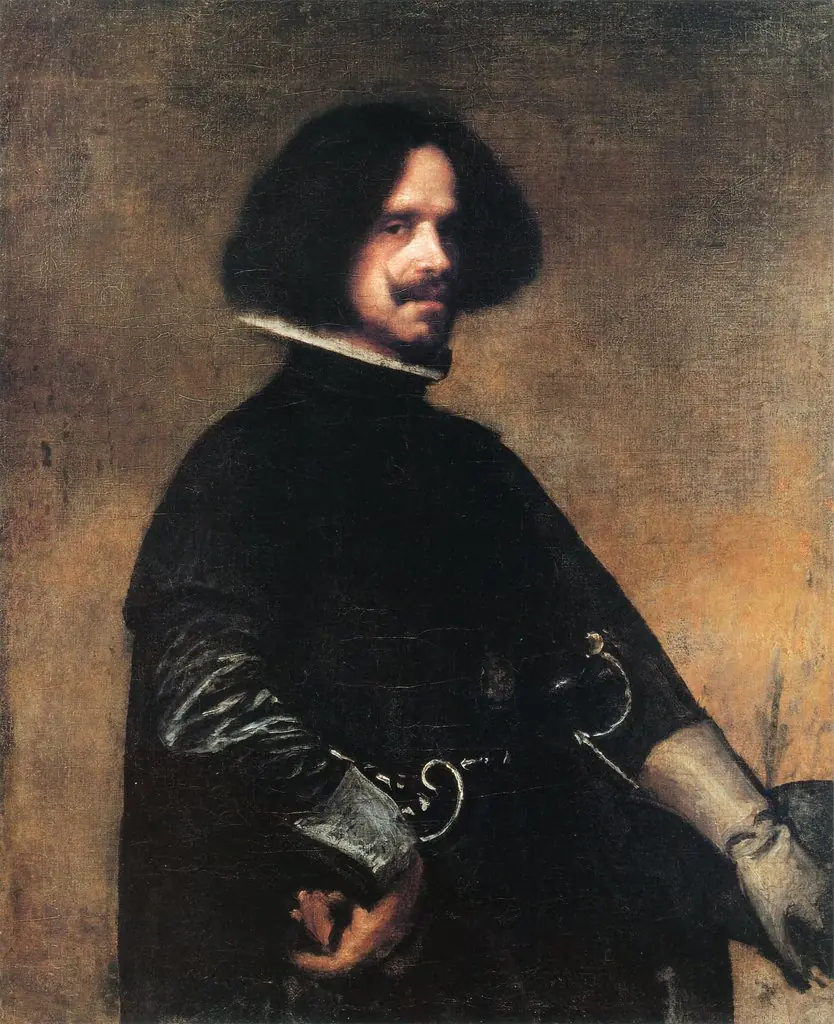 Self-portrait, by Diego Velázquez, oil, 1645