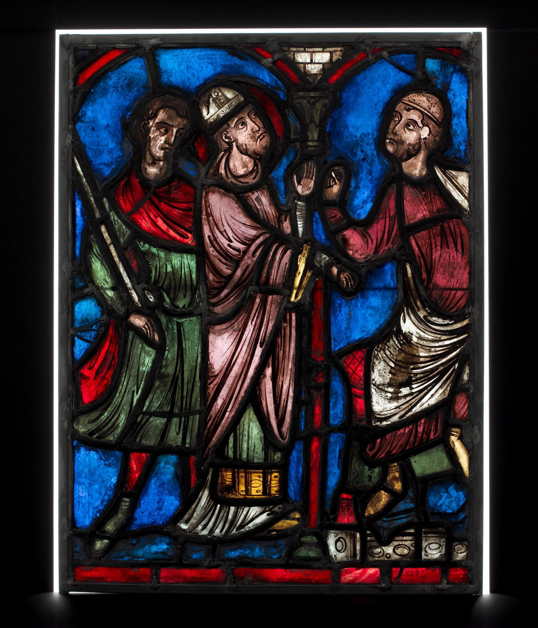 St. Nicholas Accuses the Consul from Scenes from the Life of St. Nicholas, detail