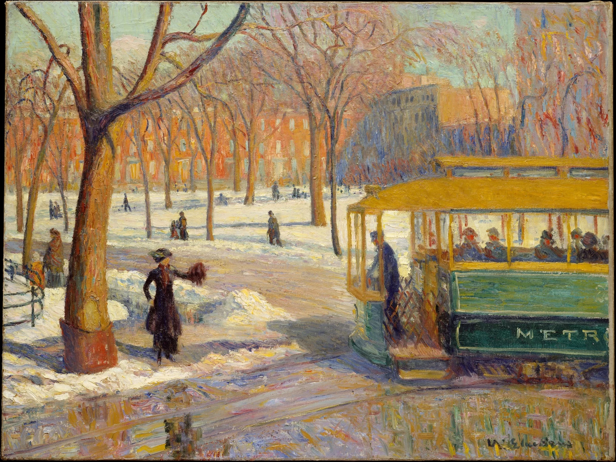 The Green Car, detail