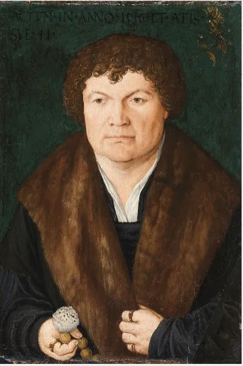 Portrait of a Man of the Rad Family, detail