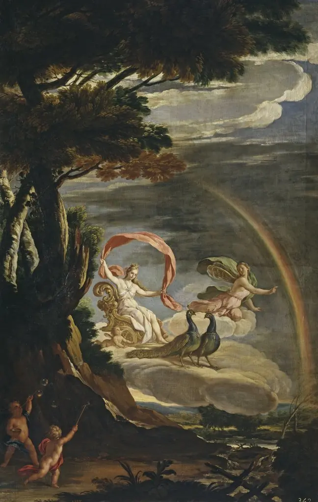 Air, by Antonio Palomino, oil, 1700