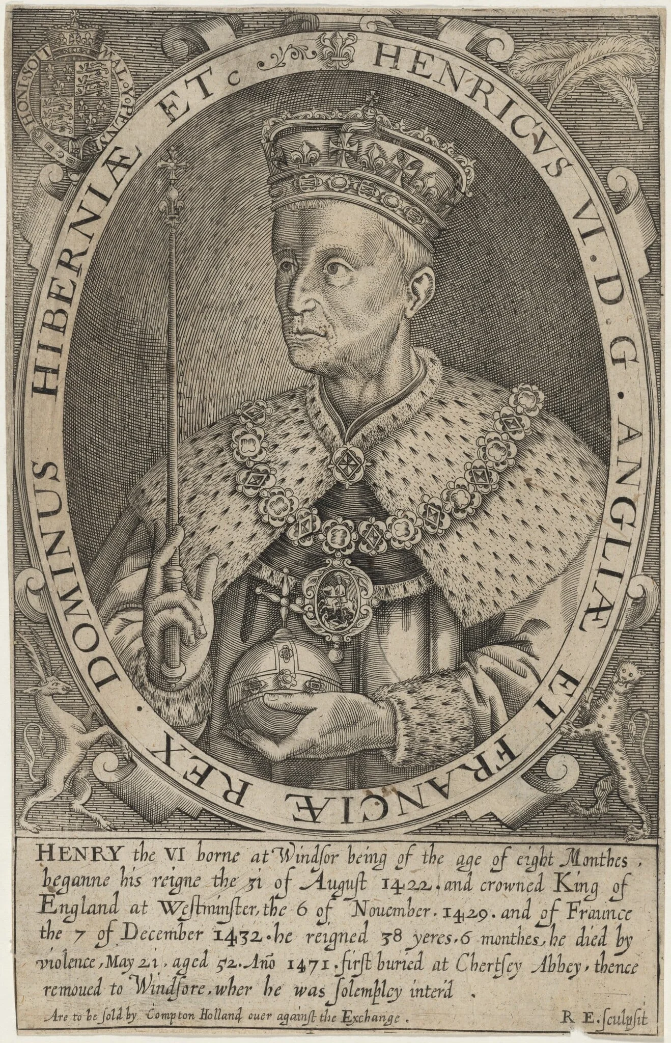 Henry VI of England, detail