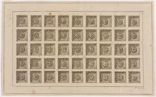 Design for a coffered ceiling, by James, Sir Thornhill, 1750