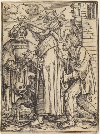 The Councillor, by Hans Lützelburger, ink, 1526