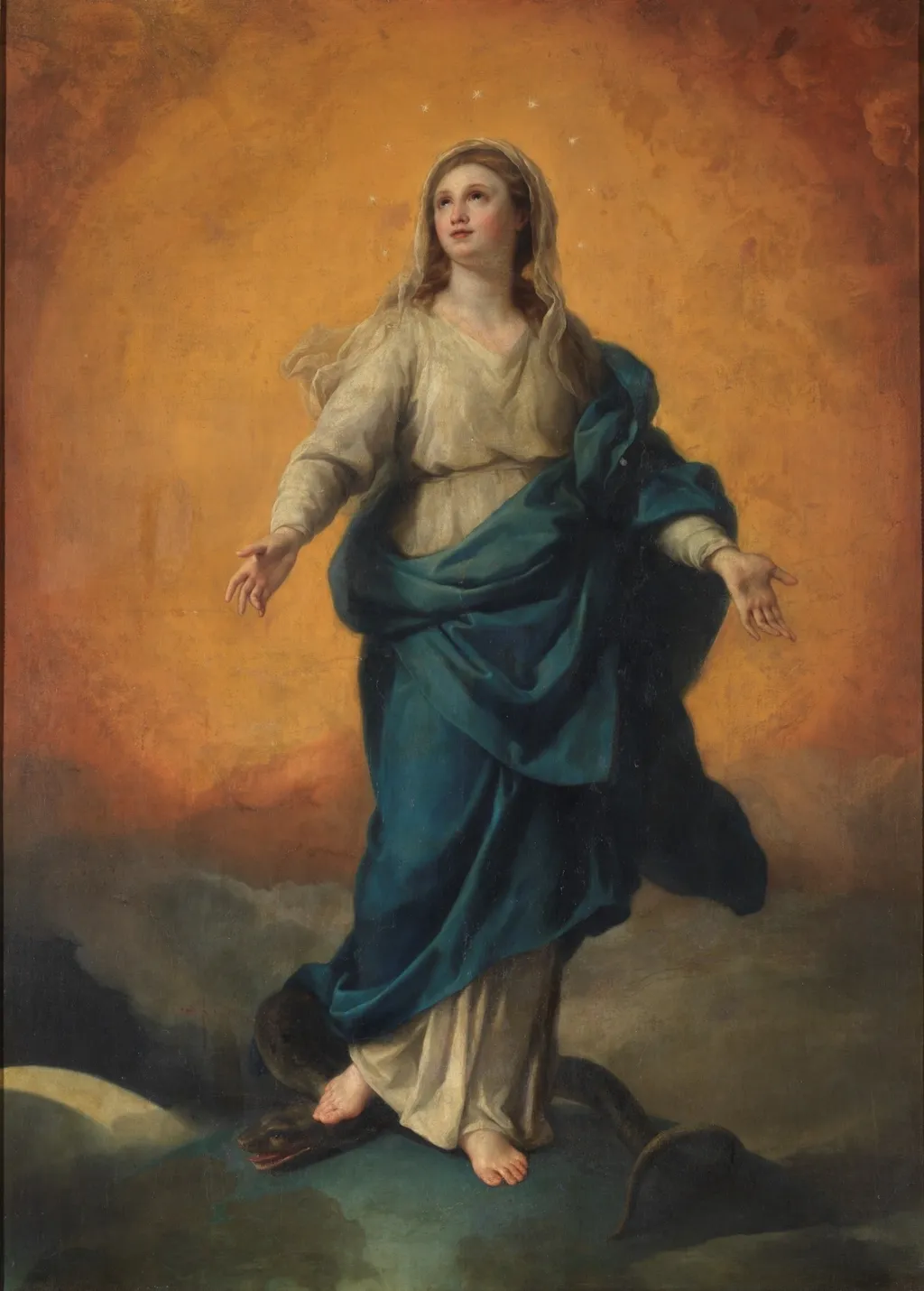 The Immaculate Conception, by Anton Raphael Mengs, oil, 1701