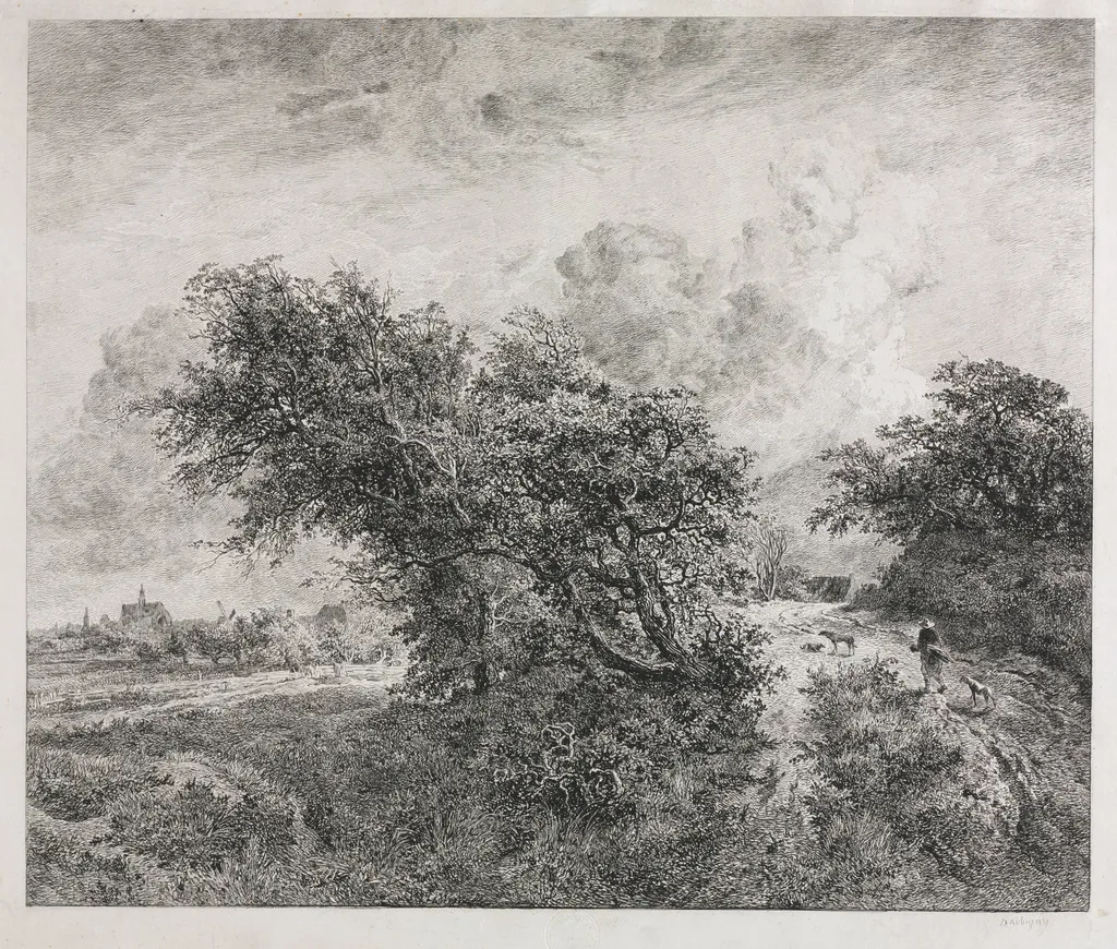 The Thicket, by Charles François Daubigny, 1855